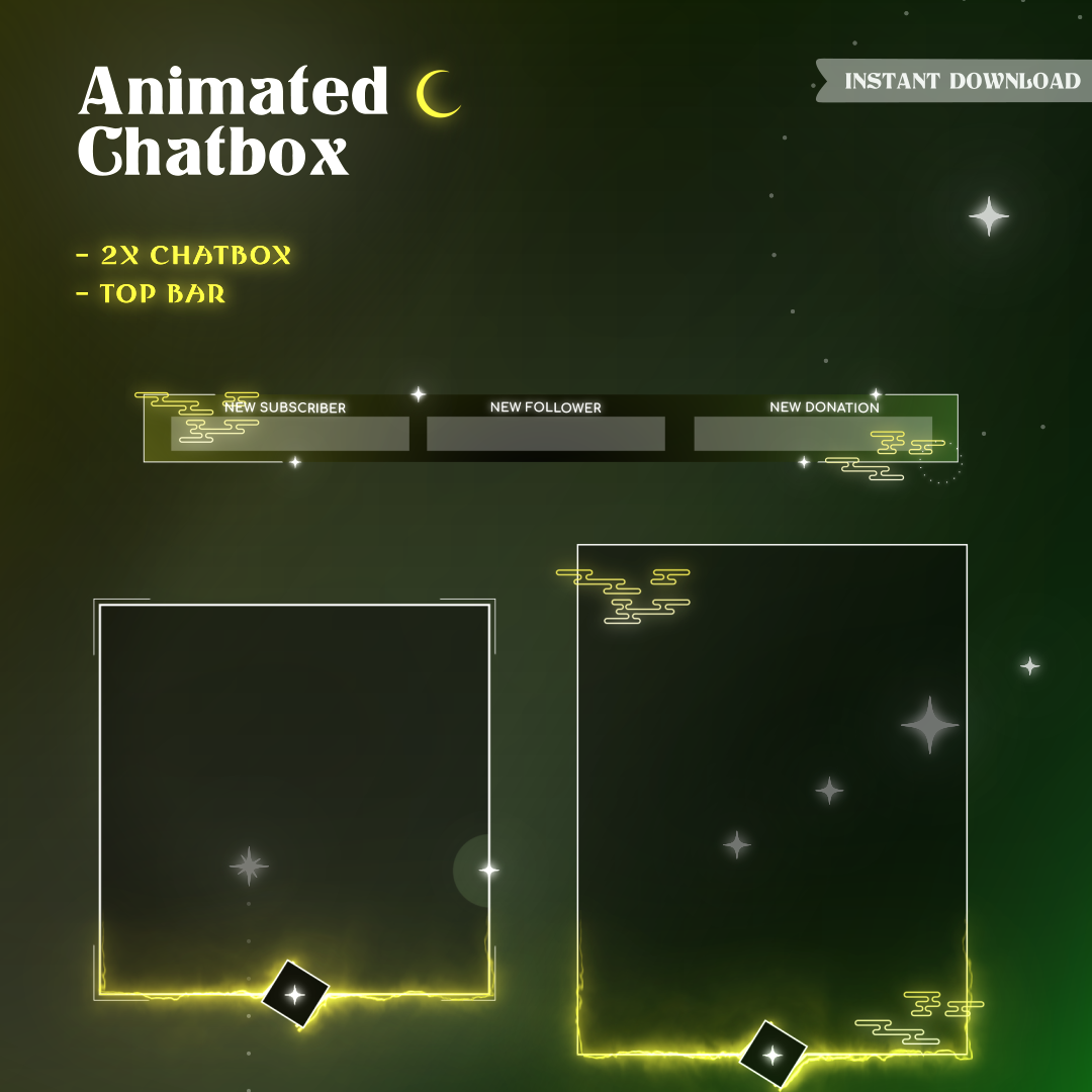 Japanese Tiktok V-tuber stream Overlay | TikTok Screens | Pink Tiktok Stream Overlay | Twitch Overlay Package | Animated Overlay
